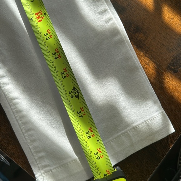 Express Men's Chino Hyper Stretch White Chino Size 34 - Picture 8 of 9